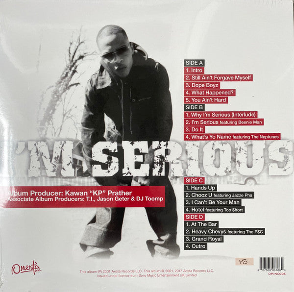 T.I. : I'm Serious (2xLP, Album, Ltd, Num, RM, Red)