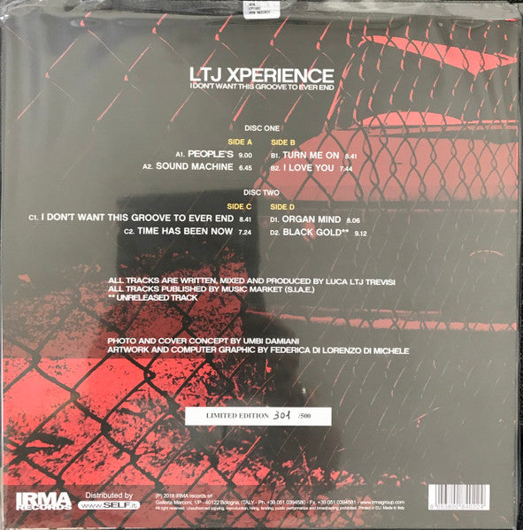 LTJ X-Perience : I Don't Want This Groove To Ever End (2xLP, Ltd, Num)