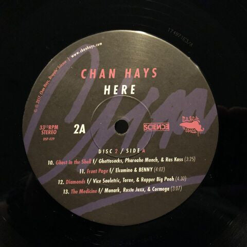 Chan Hays : Here (2xLP, Album, Ltd)