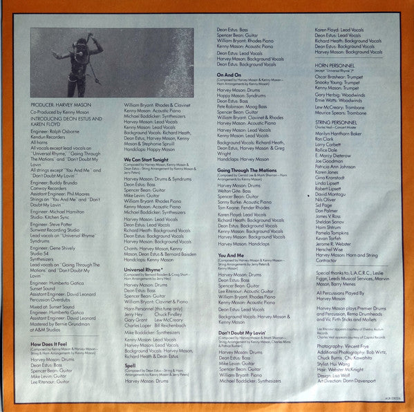 Harvey Mason : M.V.P. (LP, Album, Promo)