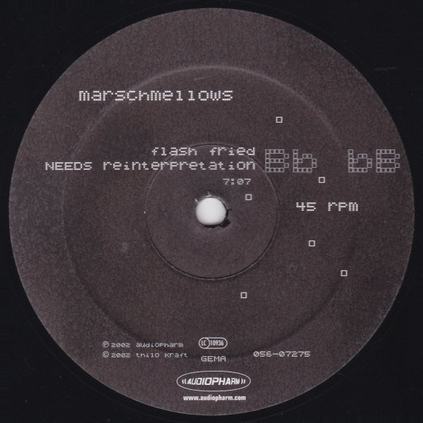 Marschmellows : Flash Fried (12")