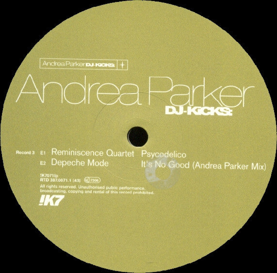 Andrea Parker : DJ-Kicks: (3x12", Comp)