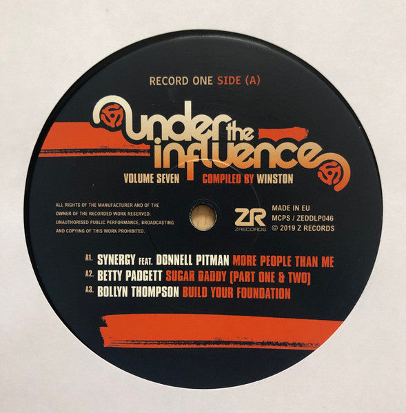 Winston (10) : Under The Influence Volume Seven (A Collection Of Rare Soul & Disco) (2xLP, Comp)
