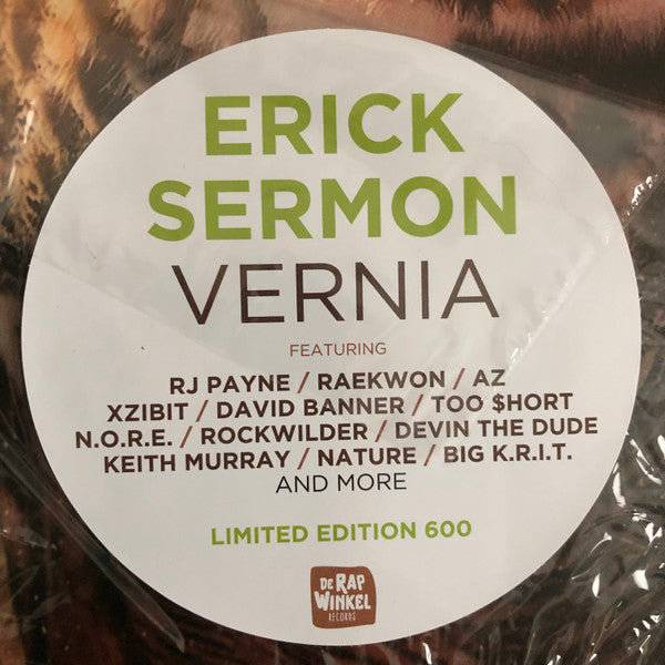 Erick Sermon : Vernia (LP, Album, Ltd, Num, Mil)