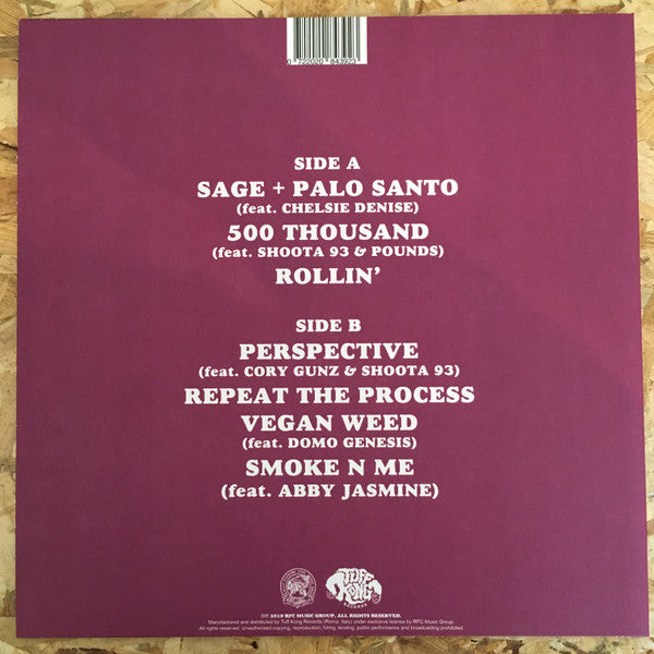 Smoke DZA : BaconEggAndTrees (LP, Ltd, Num)