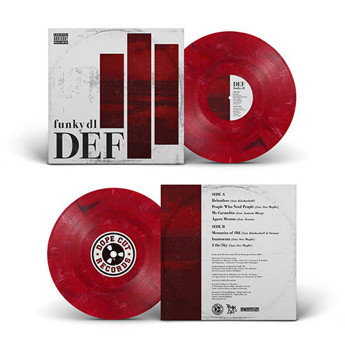 Funky DL : DEF (LP, Album, Ltd, Num, Red)