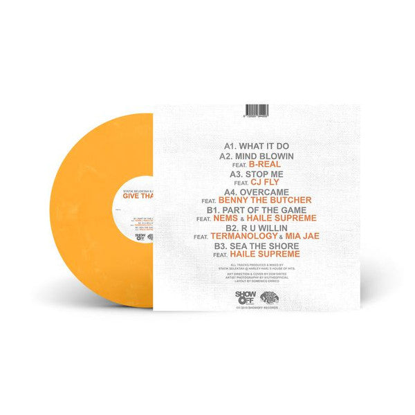 Statik Selektah & Paul Wall : Give Thanks (LP, Album, Ltd, S/Edition, Ora)
