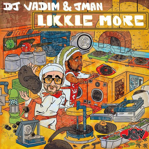 DJ Vadim & J Man : Likkle More (2xLP, Album, Gat)
