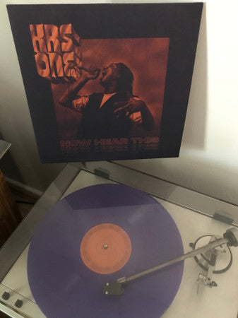 KRS-One : Now Hear This (2xLP, Album, Ltd, RM, Pur)