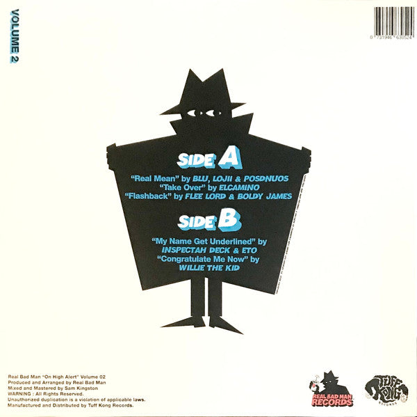 Real Bad Man : On High Alert Volume 2 (12", MiniAlbum)