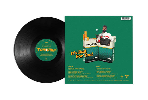 Jay Worthy : Two4one (LP, Album)