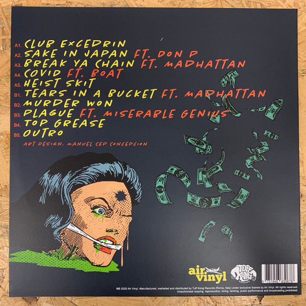 Elcamino (2) : Money For Bail (LP, Album, Ltd, Num, Yel)