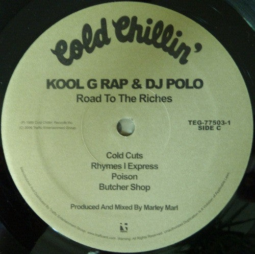 Kool G Rap & D.J. Polo : Road To The Riches (4xLP, Album, S/Edition, Gat)