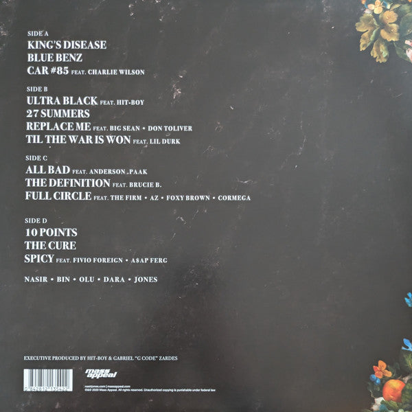 Nas : King's Disease (2xLP, Album, Red)