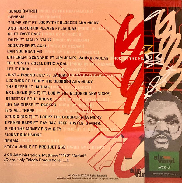 Fred The Godson : Gordo (LP, Gre + LP, Yel + Album, Ltd, Obi)