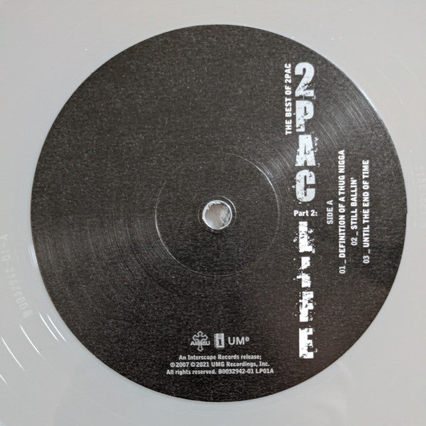 2Pac : The Best Of 2Pac - Part 2: Life (2xLP, Comp, Ltd, Gre)