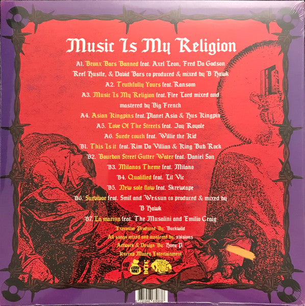 Buckwild : Music Is My Religion (LP, Album)