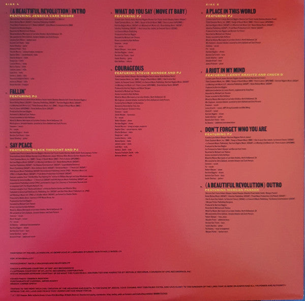Common : A Beautiful Revolution (Pt 1) (LP, Album, Red)