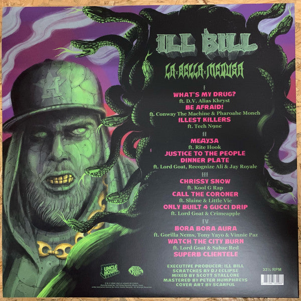 Ill Bill : La Bella Medusa (2xLP, Album, Ltd, Num)