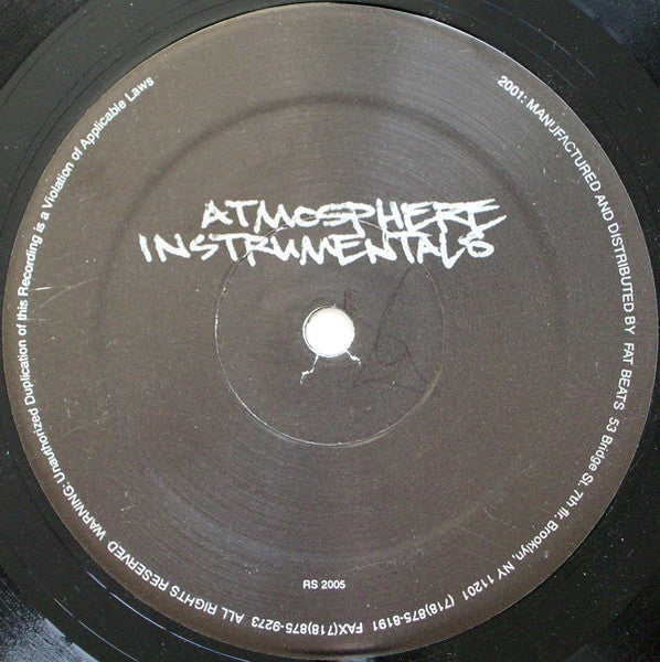 Atmosphere (2) : The Lucy EP (2x12", EP)