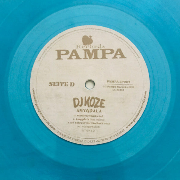 DJ Koze : Amygdala (2xLP, Blu + 7" + Album, RE)