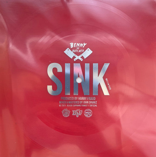 Benny The Butcher & Harry Fraud : The Plugs I Met II (LP, EP, Num, Red + Flexi, 7", Single, Red + Ltd)