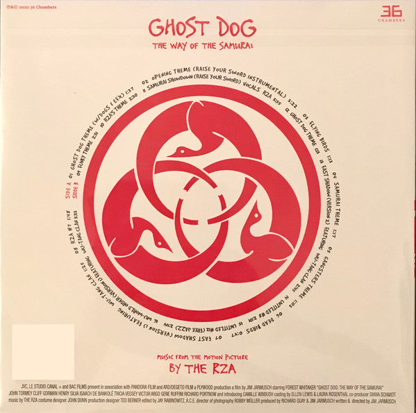 RZA : Ghost Dog: The Way Of The Samurai (Music From The Motion Picture) (LP, Album, Dlx, Ltd, RE, Spl)