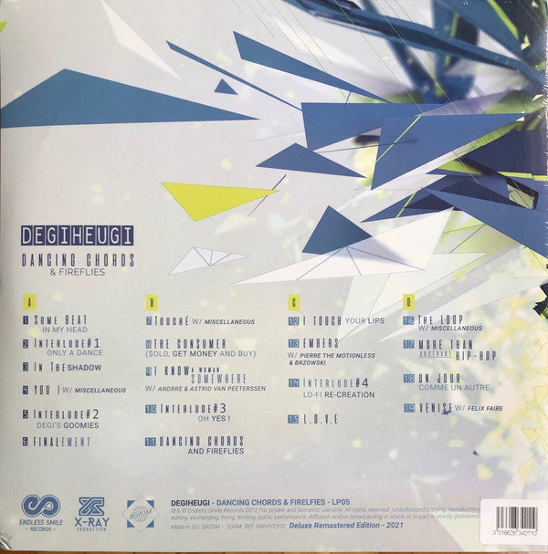 Degiheugi : Dancing Chords & Fireflies (2xLP, Album, Dlx, Ltd, RE, RM, Whi)