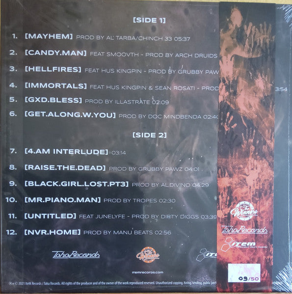 Rozewood : The Ghxst In The Mirror (LP, Ltd, Num, TP)