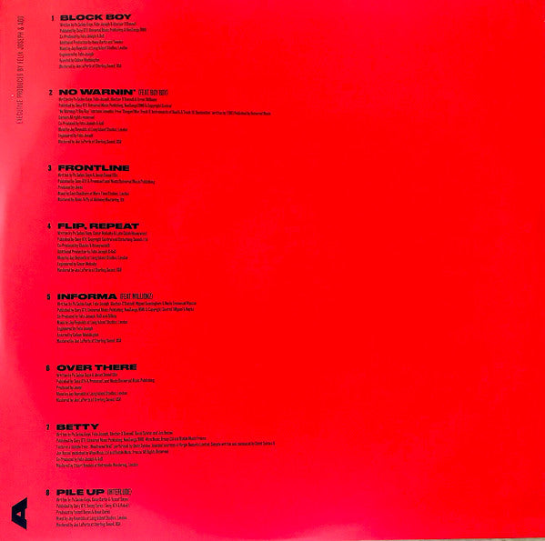 Pa Salieu : Send Them To Coventry (LP, Ltd, Mixtape, Red)
