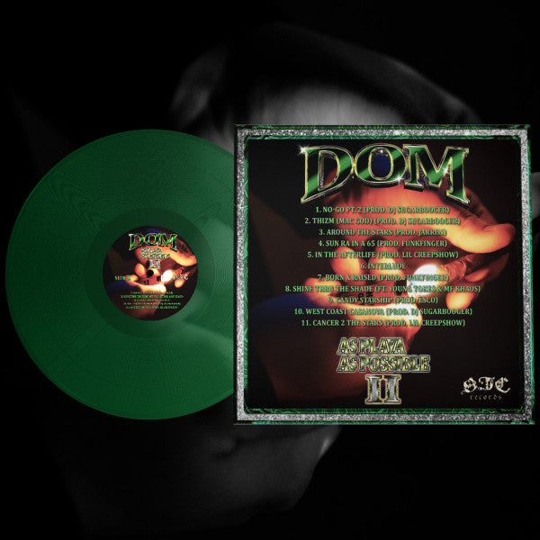 DOM (76) : As Playa As Possible 2 (LP, Ltd, Gre)