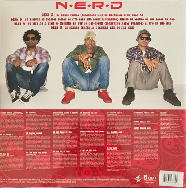 N*E*R*D : Nothing (2xLP, Album, Ltd, RE, Red)