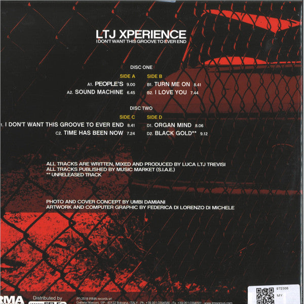 LTJ X-Perience : I Don't Want This Groove To Ever End (2xLP, Ltd, Red)