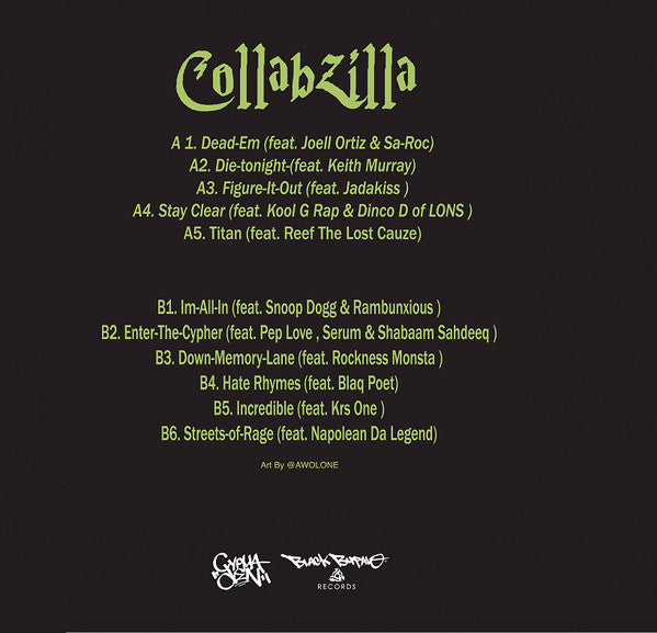 Taiyamo Denku, BoFaatBeatz : Collabzilla (LP, Tra)