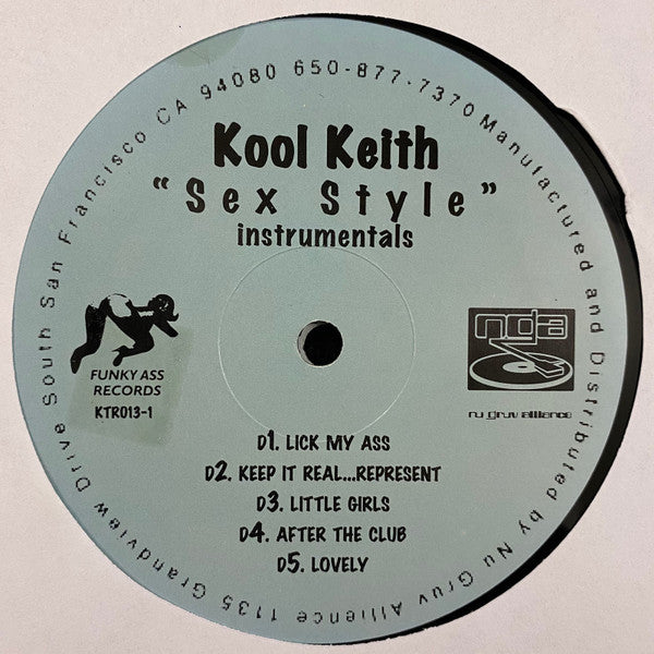 Kool Keith : Sex Style - Instrumentals (2xLP)