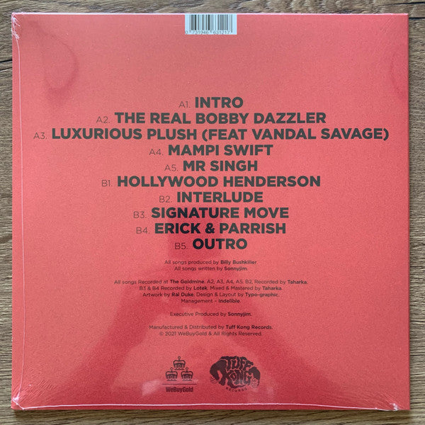 SonnyJim x DJ Billy The Kid : The Real Bobby Dazzler (LP, Album, Ltd, Num, Whi)