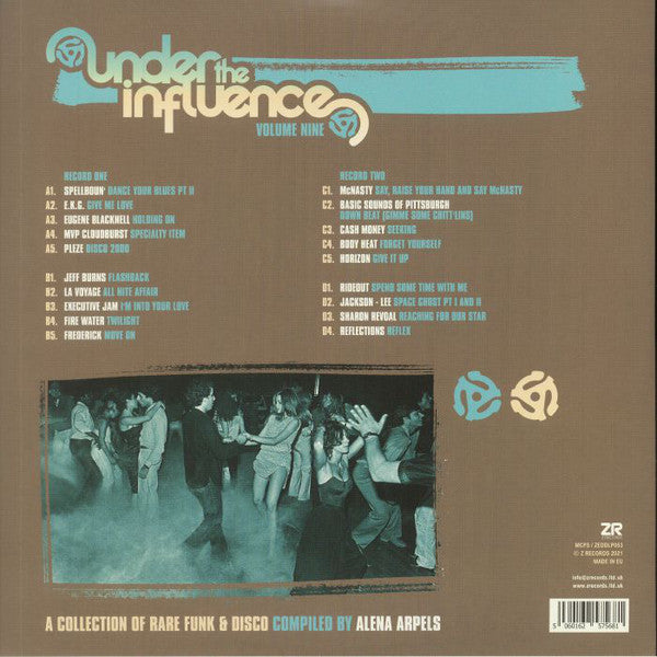Alena Arpels : Under The Influence Volume Nine (A Collection Of Rare Funk & Disco) (2xLP, Comp)