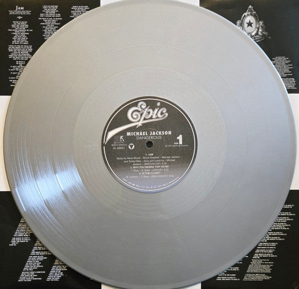 Michael Jackson : Dangerous (2xLP, Album, Ltd, RE, Sil)