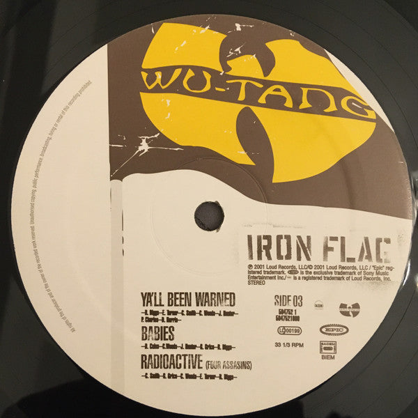 Wu-Tang Clan : Iron Flag (2xLP, Album)