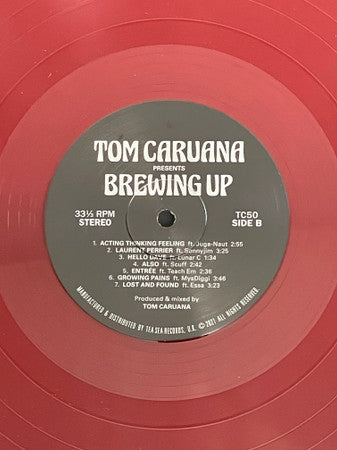 Tom Caruana : Brewing Up (LP, Album, Ltd, Roo)