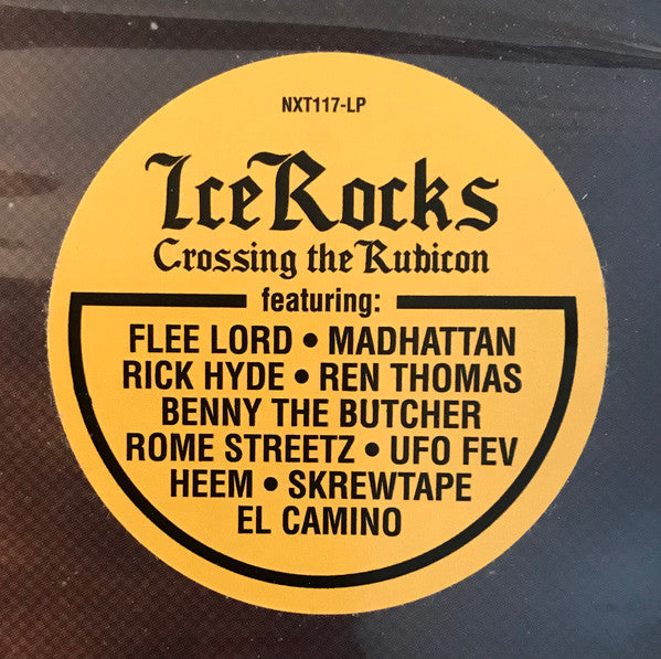 Icerocks DXA : Crossing The Rubicon (12", Album, Ltd, Sea)