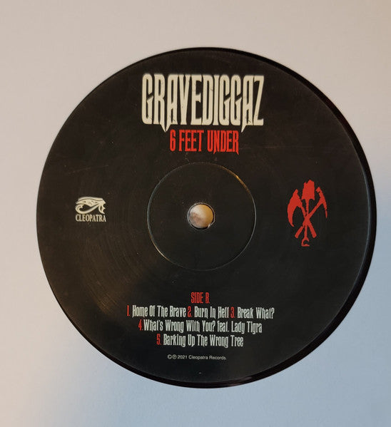 Gravediggaz : 6 Feet Under (LP, Album, Ltd, RE, Red)