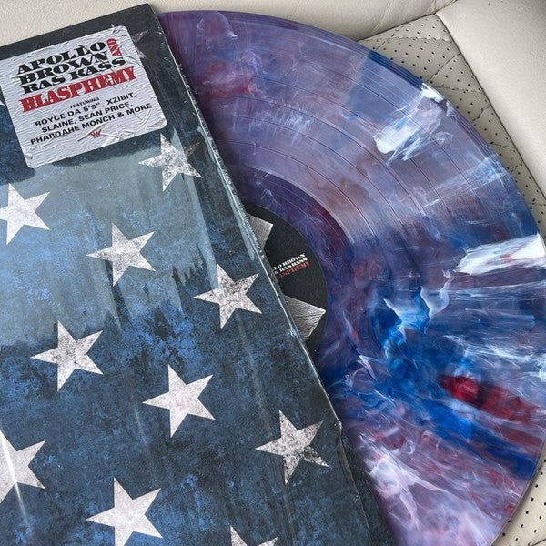 Apollo Brown & Ras Kass : Blasphemy (LP, Album, Ltd, RP, Ame)