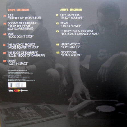 Kon & Amir : Off Track Volume III: Brooklyn (2xLP, Comp, P/Unofficial)