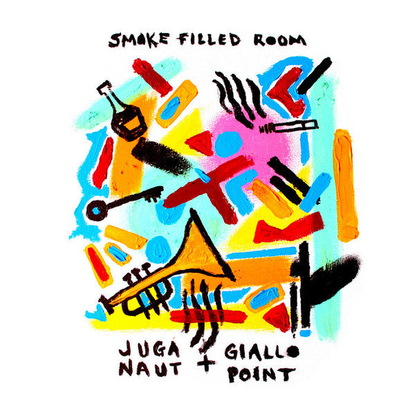 Juga-Naut + Giallo Point : Smoke Filled Room (LP, Ltd, Num)