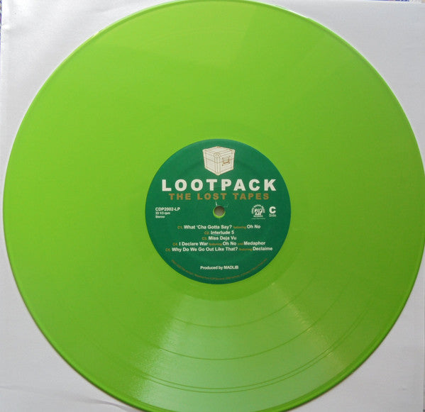 Lootpack : The Lost Tapes (2xLP, Album, Ltd, RE, Gre)