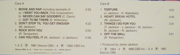 The Jacksons : The Jacksons (LP, Comp, Promo)