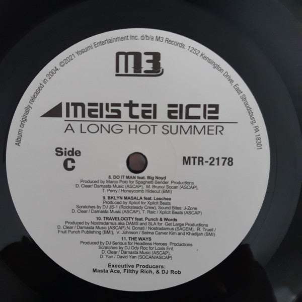 Masta Ace : A Long Hot Summer (2xLP, Album, Ltd, RE)