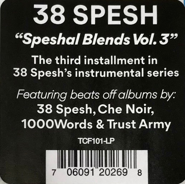 38 Spesh : Speshal Blends Vol. 3 (LP, S/Edition, Obi)