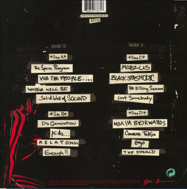 A Tribe Called Quest : We Got It From Here…Thank You 4 Your Service (2xLP, Album)